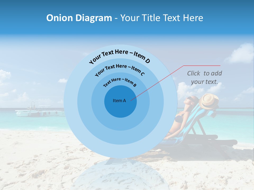 Tranquil Tourism Blue PowerPoint Template