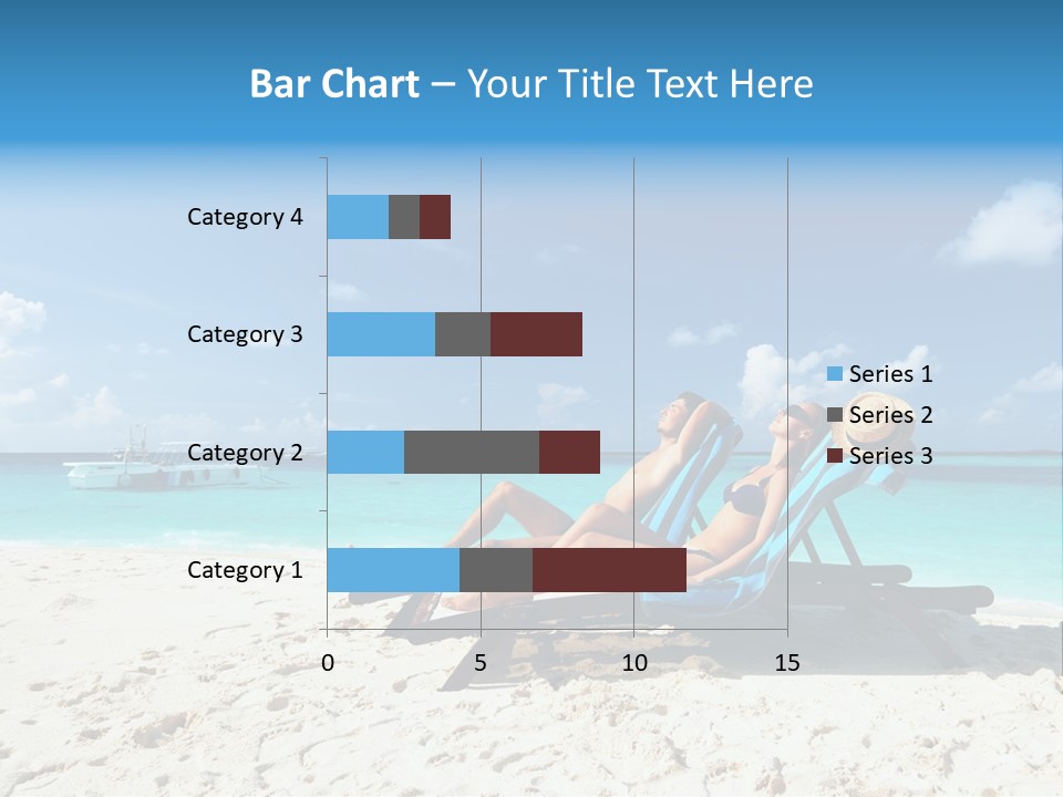 Tranquil Tourism Blue PowerPoint Template