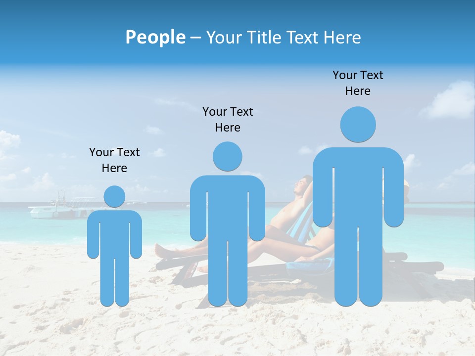 Tranquil Tourism Blue PowerPoint Template