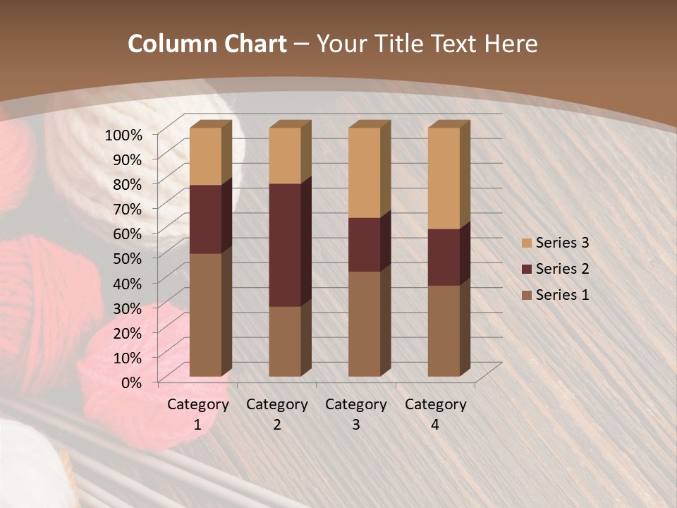 Space Needlework Textile PowerPoint Template