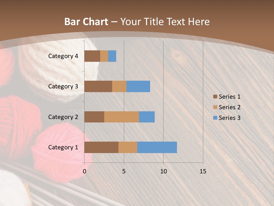 Space Needlework Textile PowerPoint Template