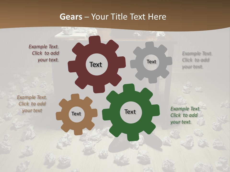 Style Young  Room PowerPoint Template