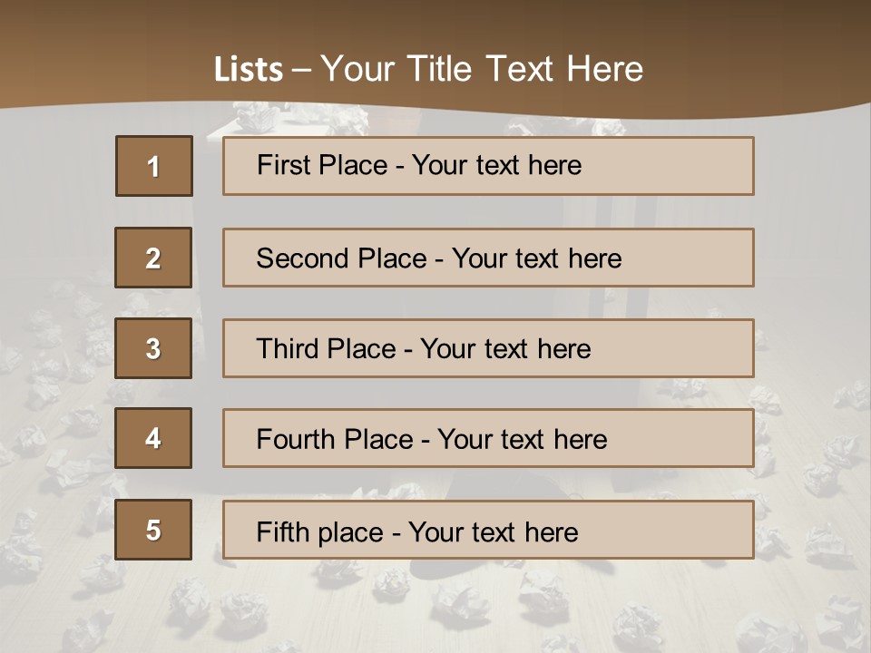 Style Young  Room PowerPoint Template