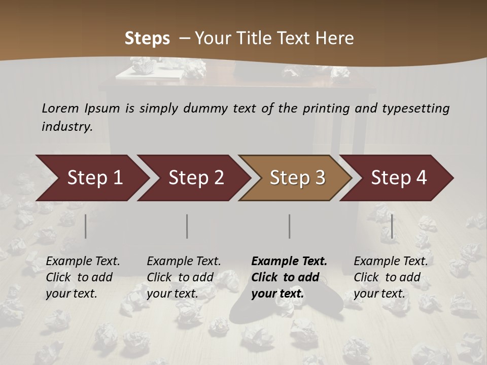 Style Young  Room PowerPoint Template