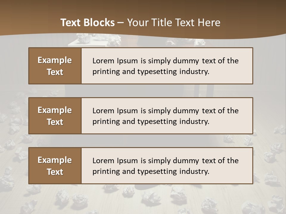 Style Young  Room PowerPoint Template