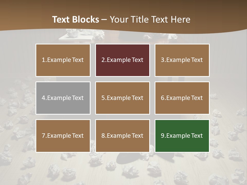 Style Young  Room PowerPoint Template