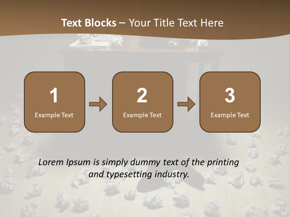 Style Young  Room PowerPoint Template