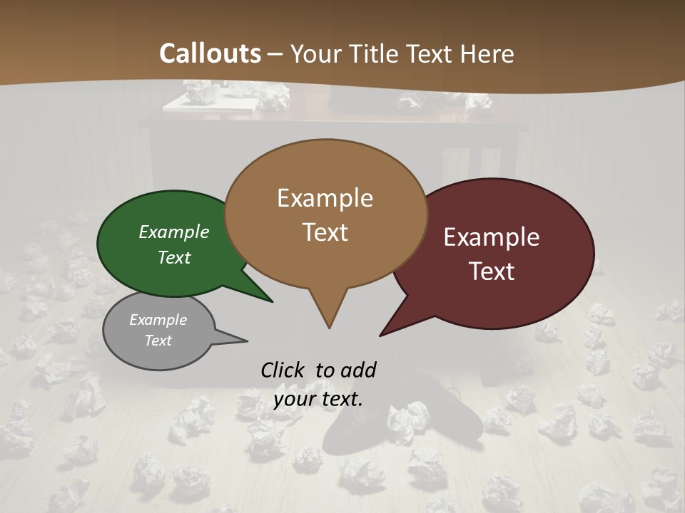 Style Young  Room PowerPoint Template