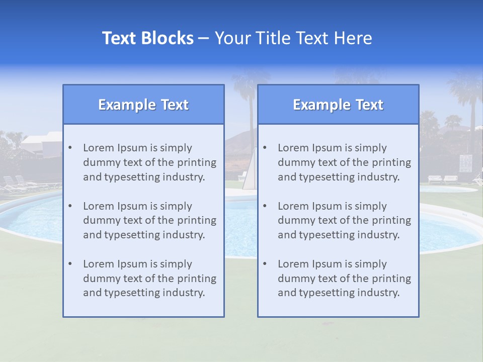 Symbol Background Vacation PowerPoint Template