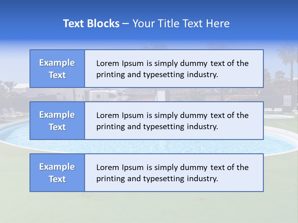 Symbol Background Vacation PowerPoint Template