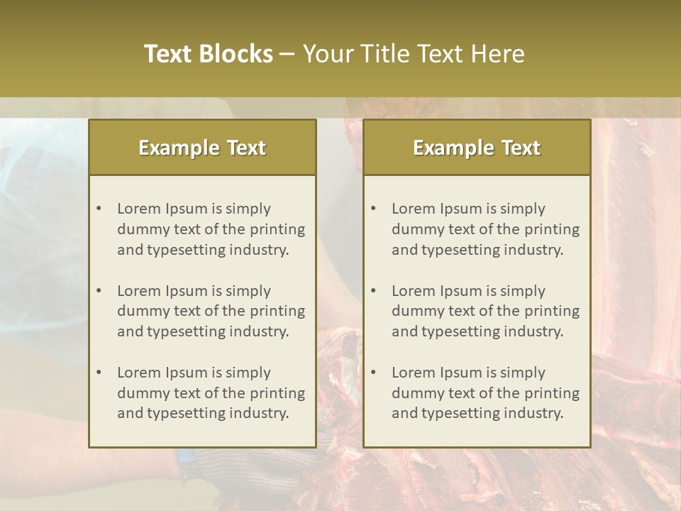 Production Industry Act PowerPoint Template