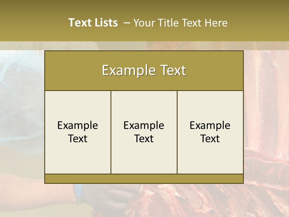 Production Industry Act PowerPoint Template
