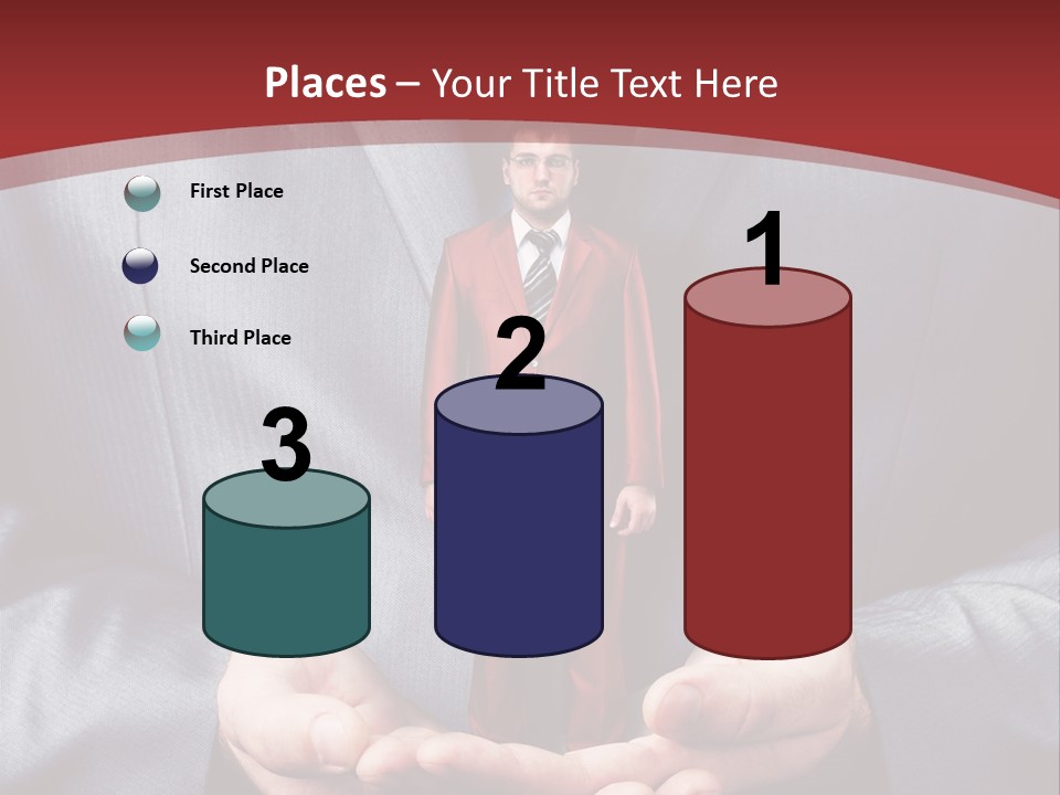 Style Businessman Thumb PowerPoint Template