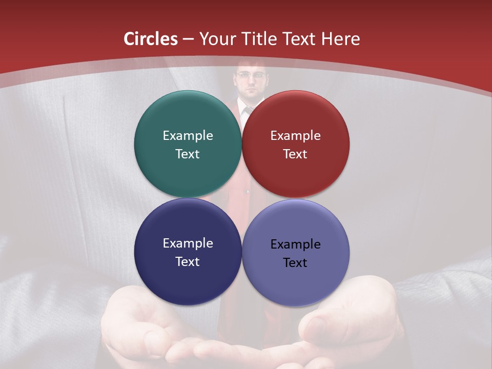 Style Businessman Thumb PowerPoint Template