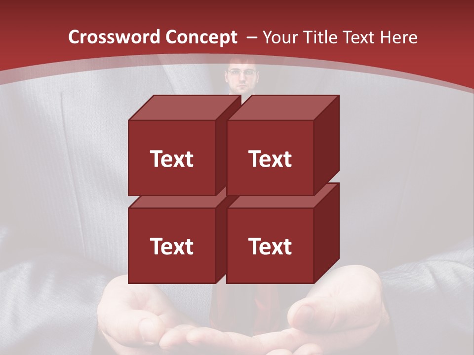 Style Businessman Thumb PowerPoint Template