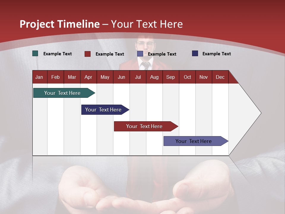 Style Businessman Thumb PowerPoint Template