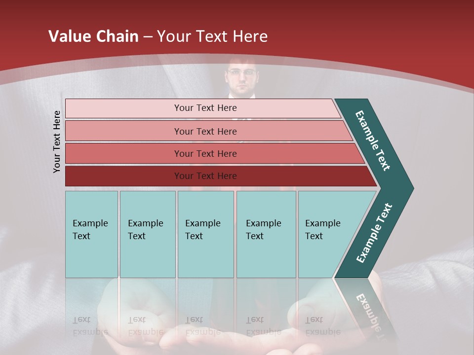 Style Businessman Thumb PowerPoint Template