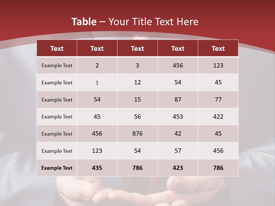 Style Businessman Thumb PowerPoint Template