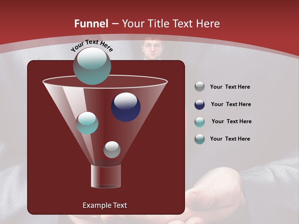 Style Businessman Thumb PowerPoint Template