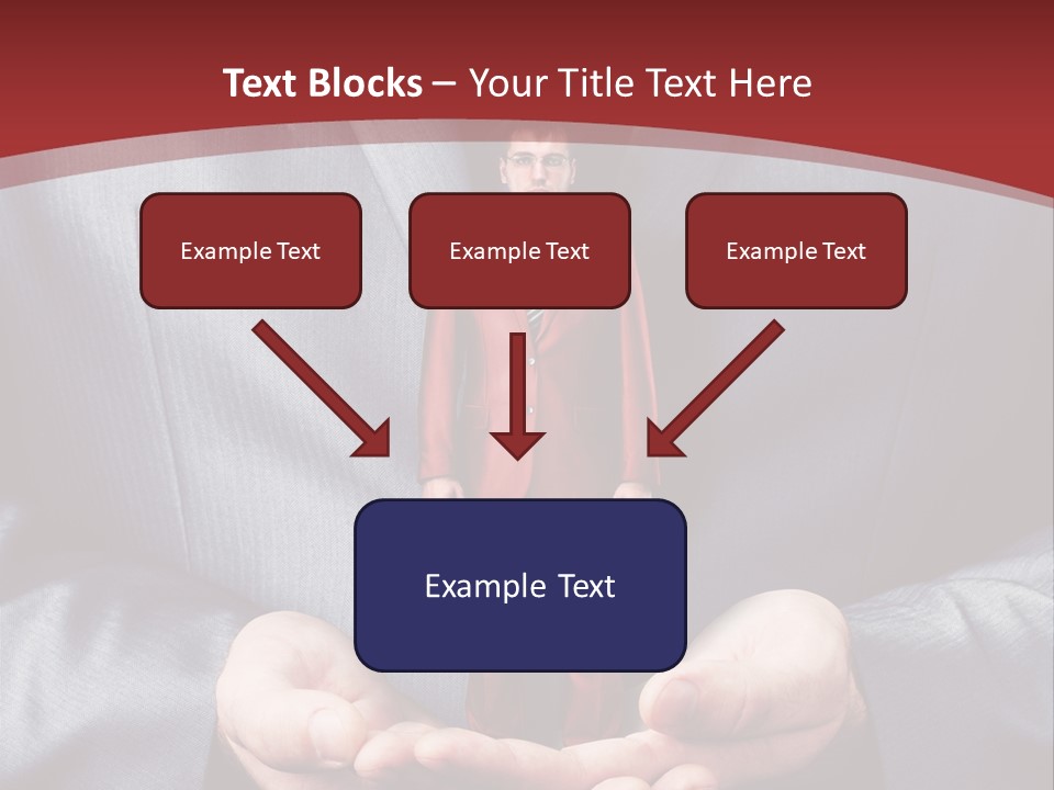 Style Businessman Thumb PowerPoint Template