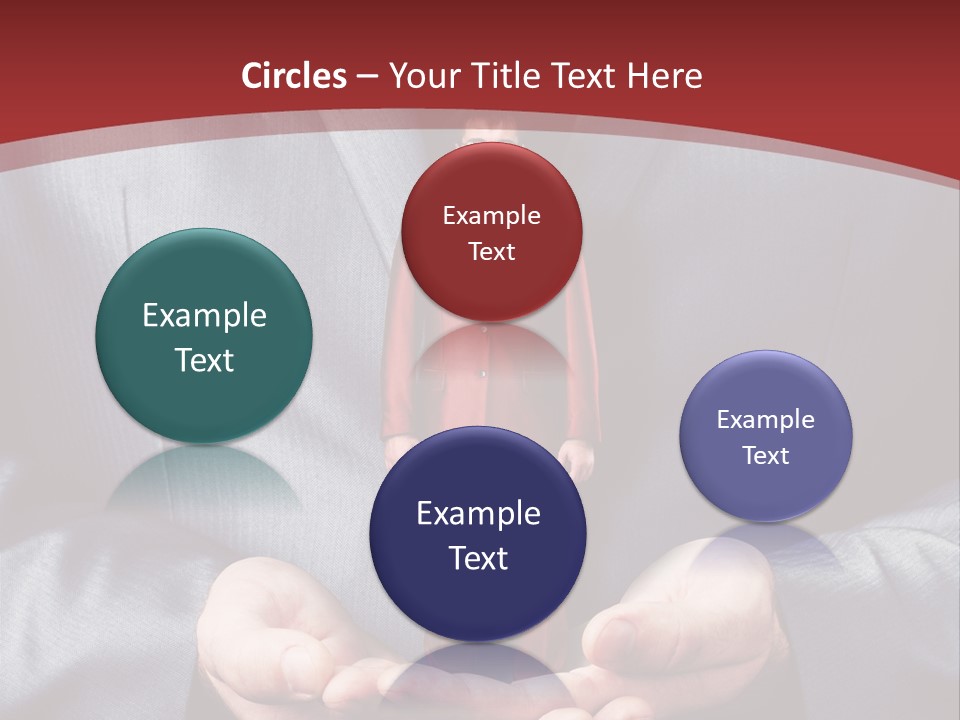 Style Businessman Thumb PowerPoint Template