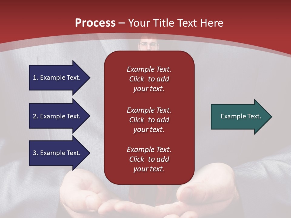 Style Businessman Thumb PowerPoint Template