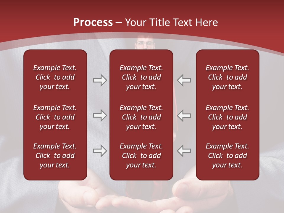 Style Businessman Thumb PowerPoint Template