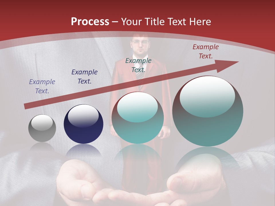 Style Businessman Thumb PowerPoint Template