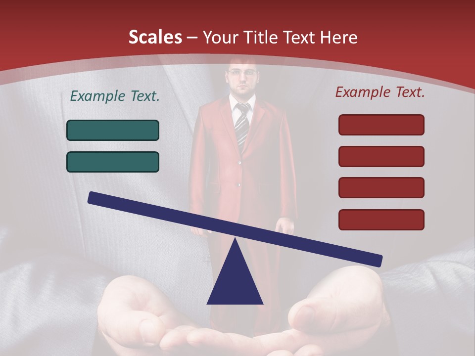 Style Businessman Thumb PowerPoint Template