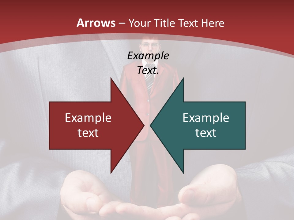 Style Businessman Thumb PowerPoint Template