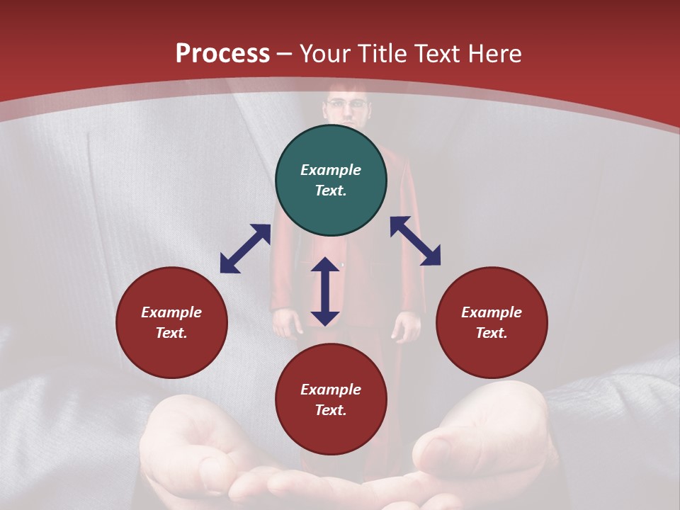 Style Businessman Thumb PowerPoint Template