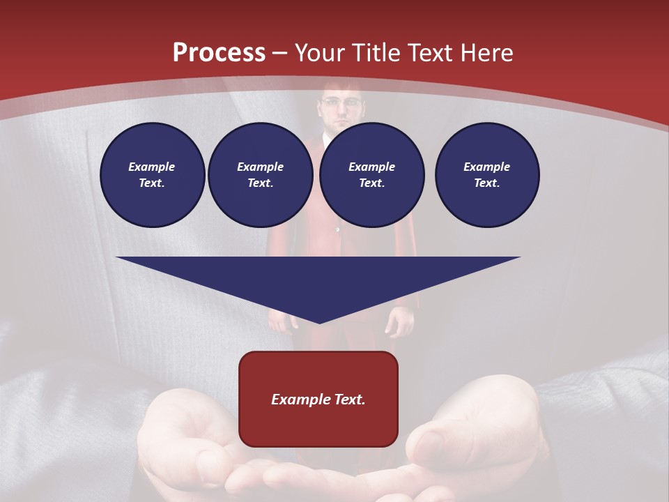 Style Businessman Thumb PowerPoint Template