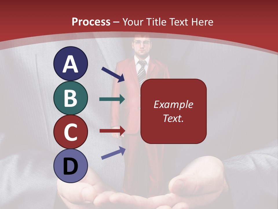 Style Businessman Thumb PowerPoint Template