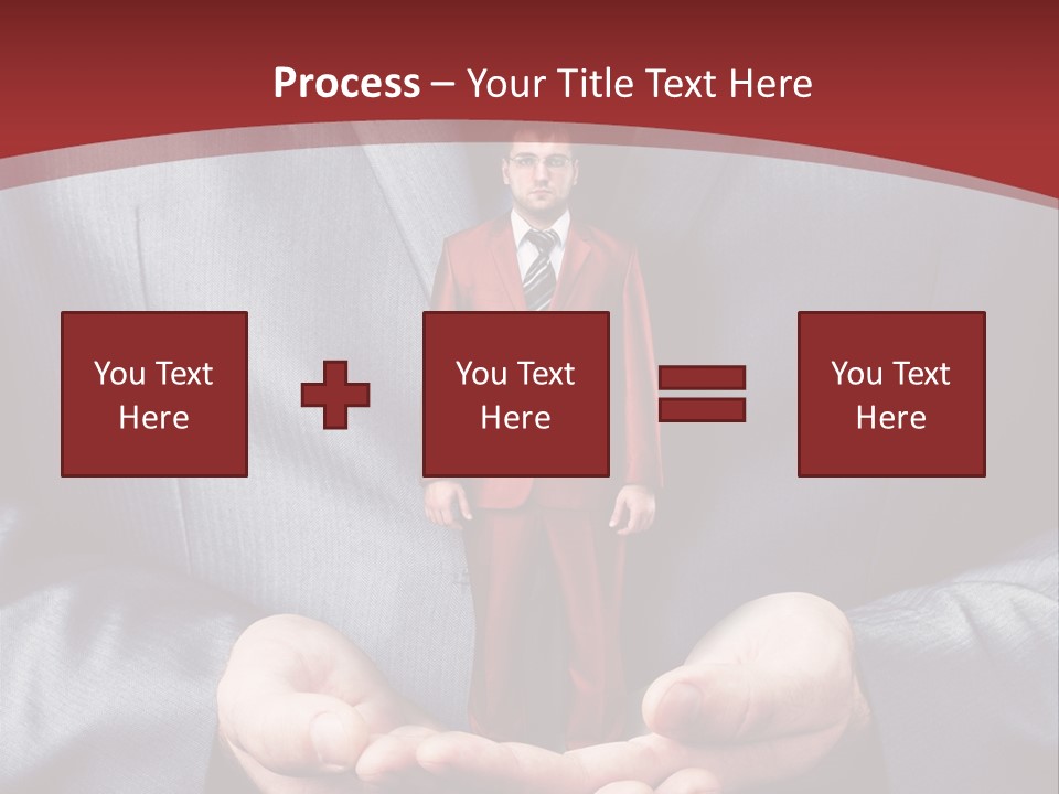 Style Businessman Thumb PowerPoint Template