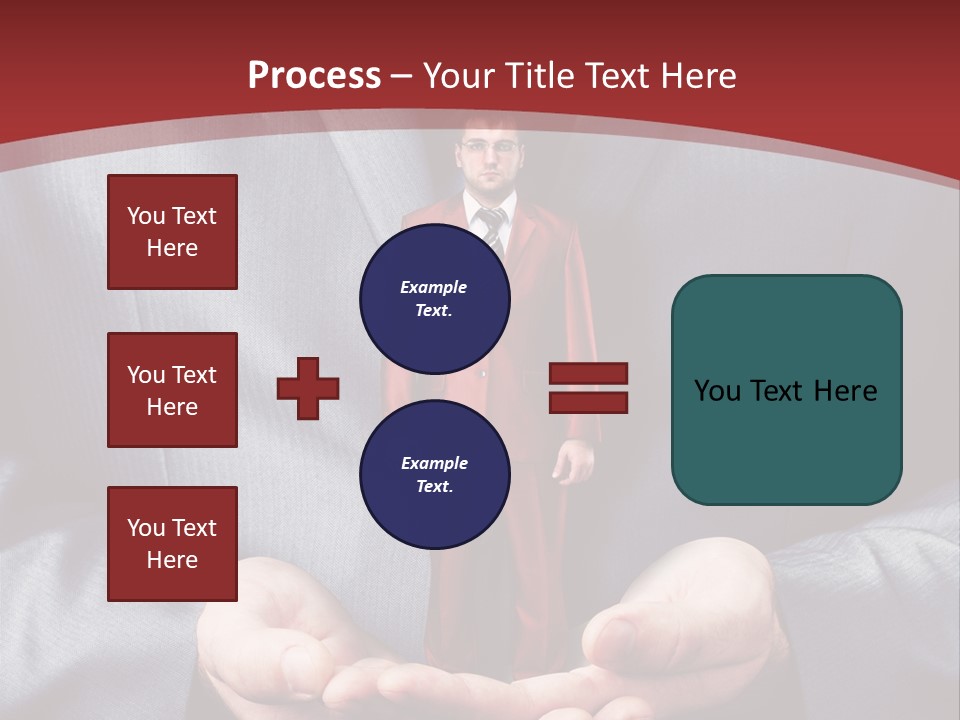Style Businessman Thumb PowerPoint Template