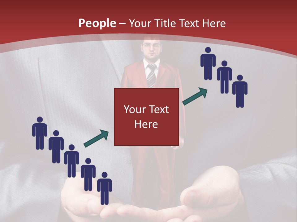 Style Businessman Thumb PowerPoint Template