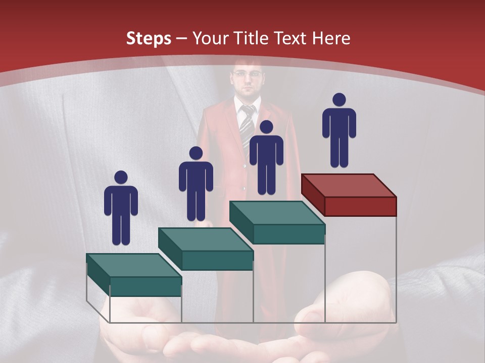 Style Businessman Thumb PowerPoint Template