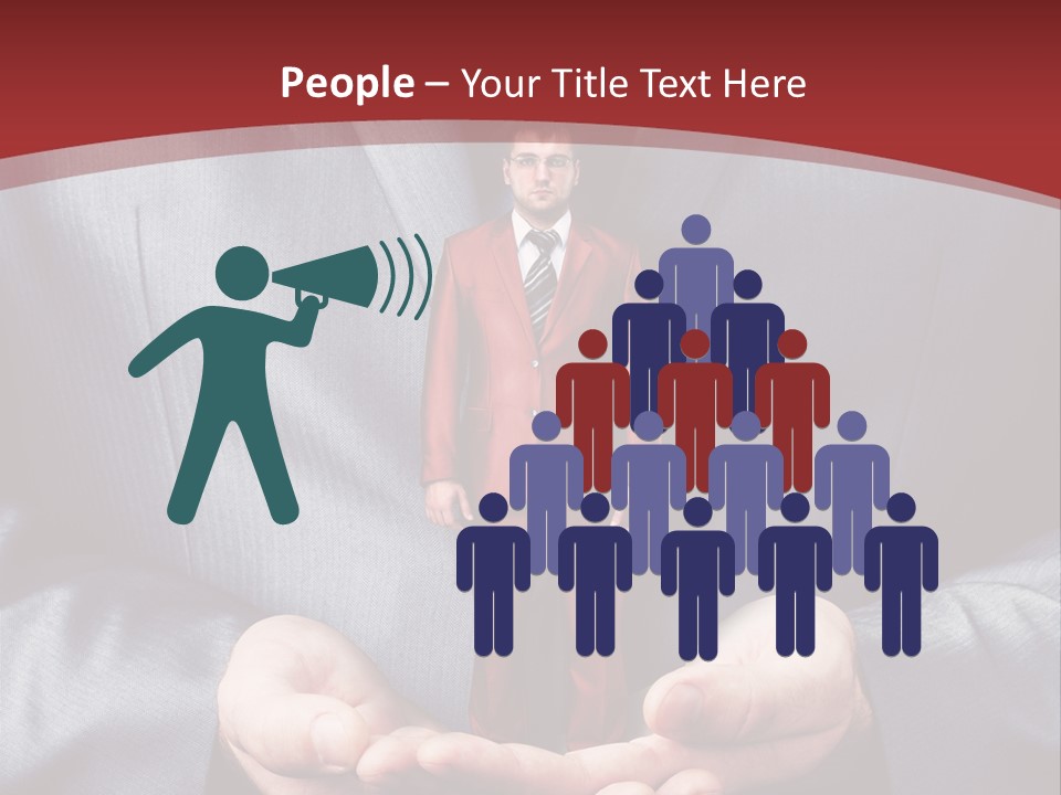 Style Businessman Thumb PowerPoint Template