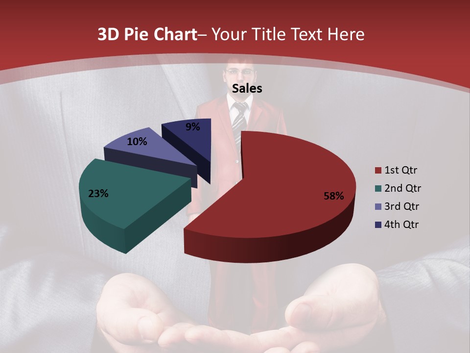 Style Businessman Thumb PowerPoint Template