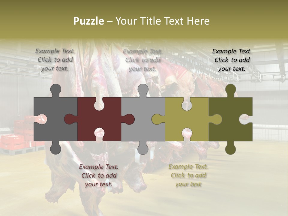 Company Caterer Job PowerPoint Template