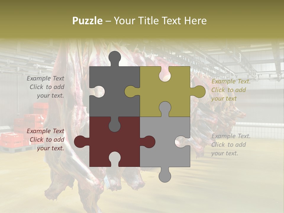 Company Caterer Job PowerPoint Template