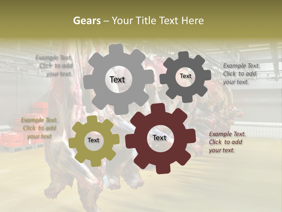 Company Caterer Job PowerPoint Template