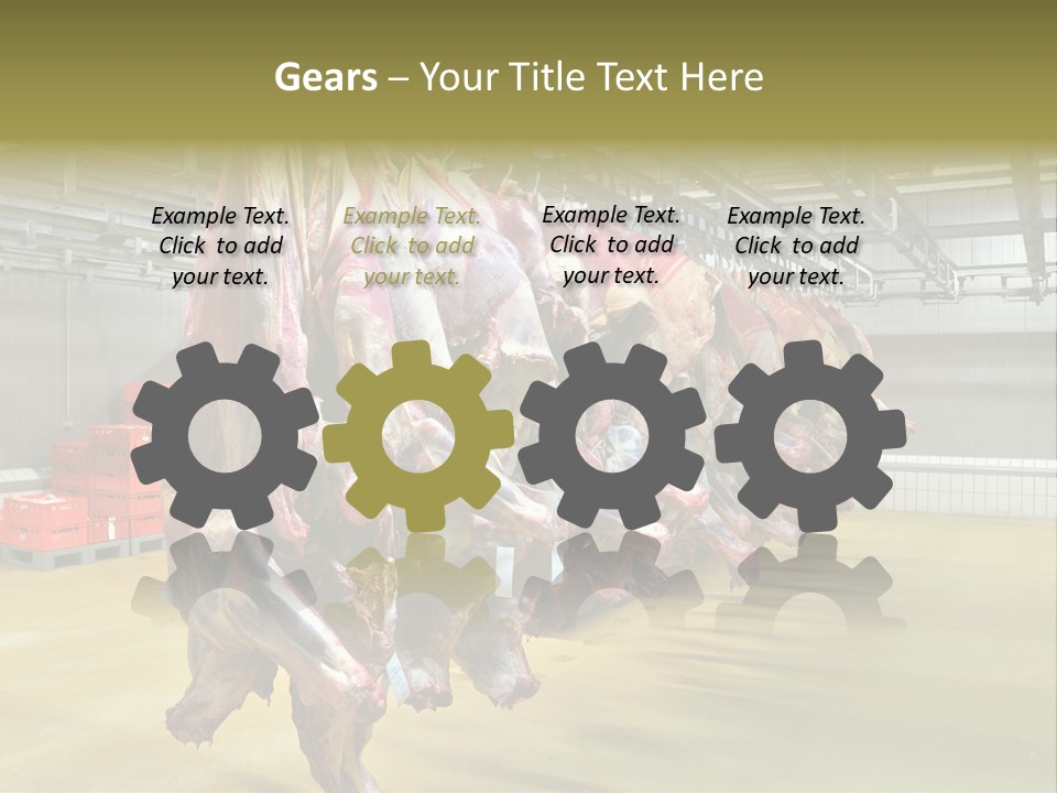 Company Caterer Job PowerPoint Template