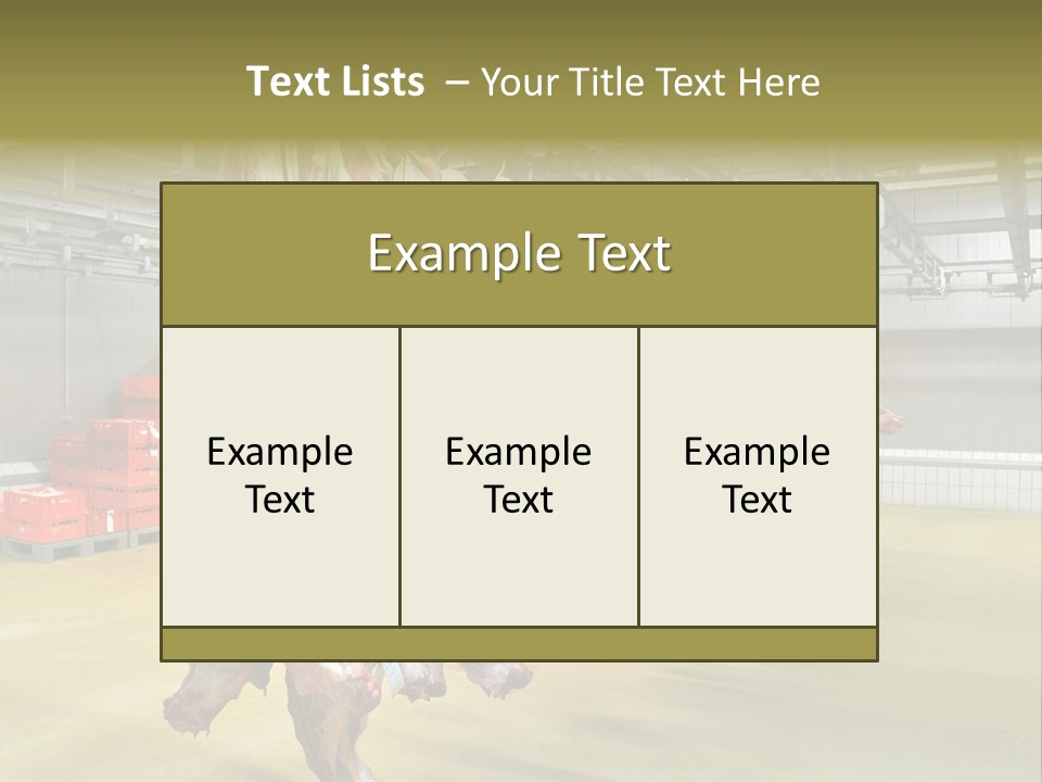 Company Caterer Job PowerPoint Template