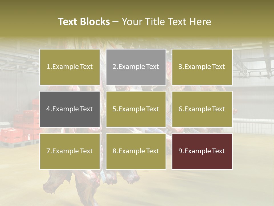 Company Caterer Job PowerPoint Template