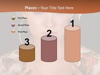 Lady Girl Charming PowerPoint Template