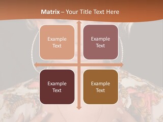 Lady Girl Charming PowerPoint Template