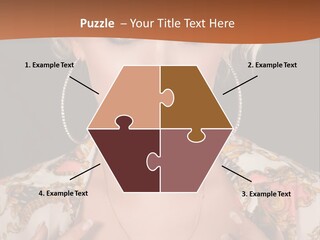 Lady Girl Charming PowerPoint Template