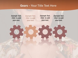 Lady Girl Charming PowerPoint Template