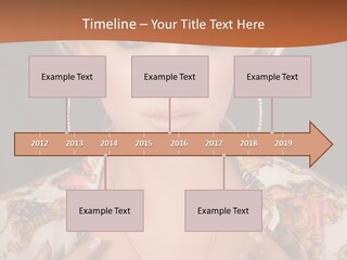 Lady Girl Charming PowerPoint Template